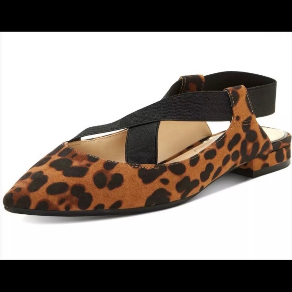 JESSICA SIMPSON | Lurina Leopard Print Flats Sz. 6 - Picture 5 of 16